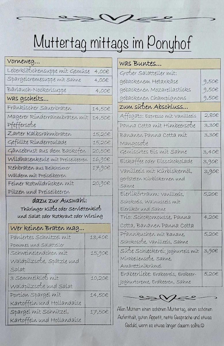Speisekarte photo 1