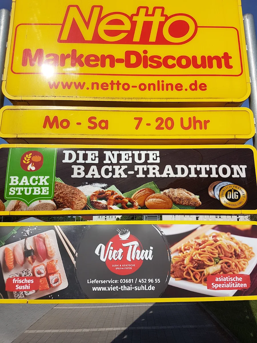 Speisekarte, Asiatische Spezialitäten & Sushi Bar Viet Thai
