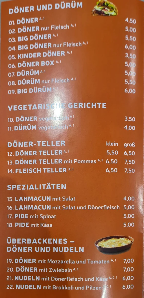 Speisekarte photo 4