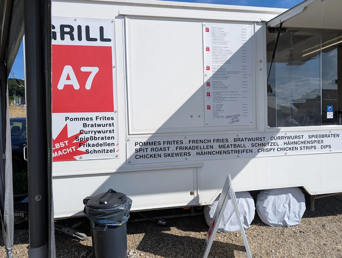 Speisekarte, Grill A7