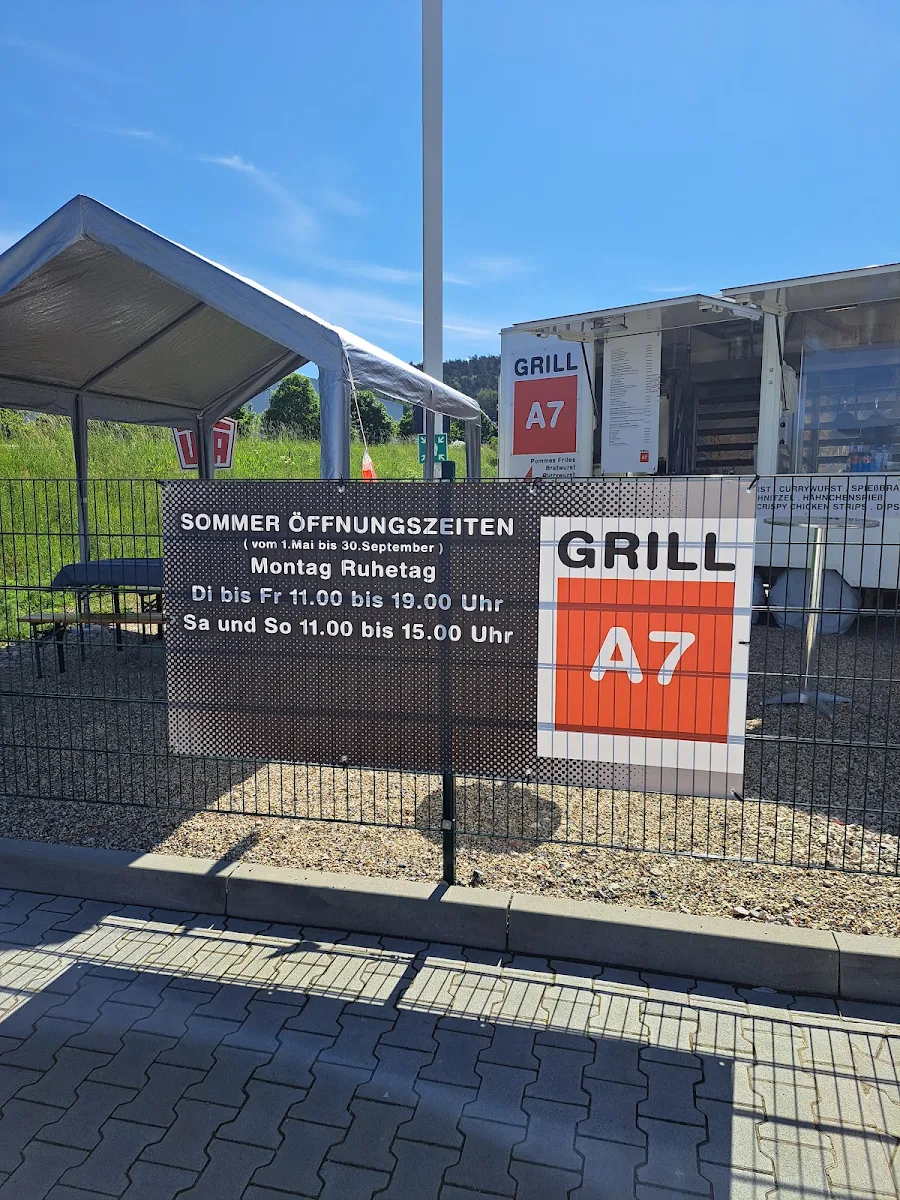 Speisekarte, Grill A7