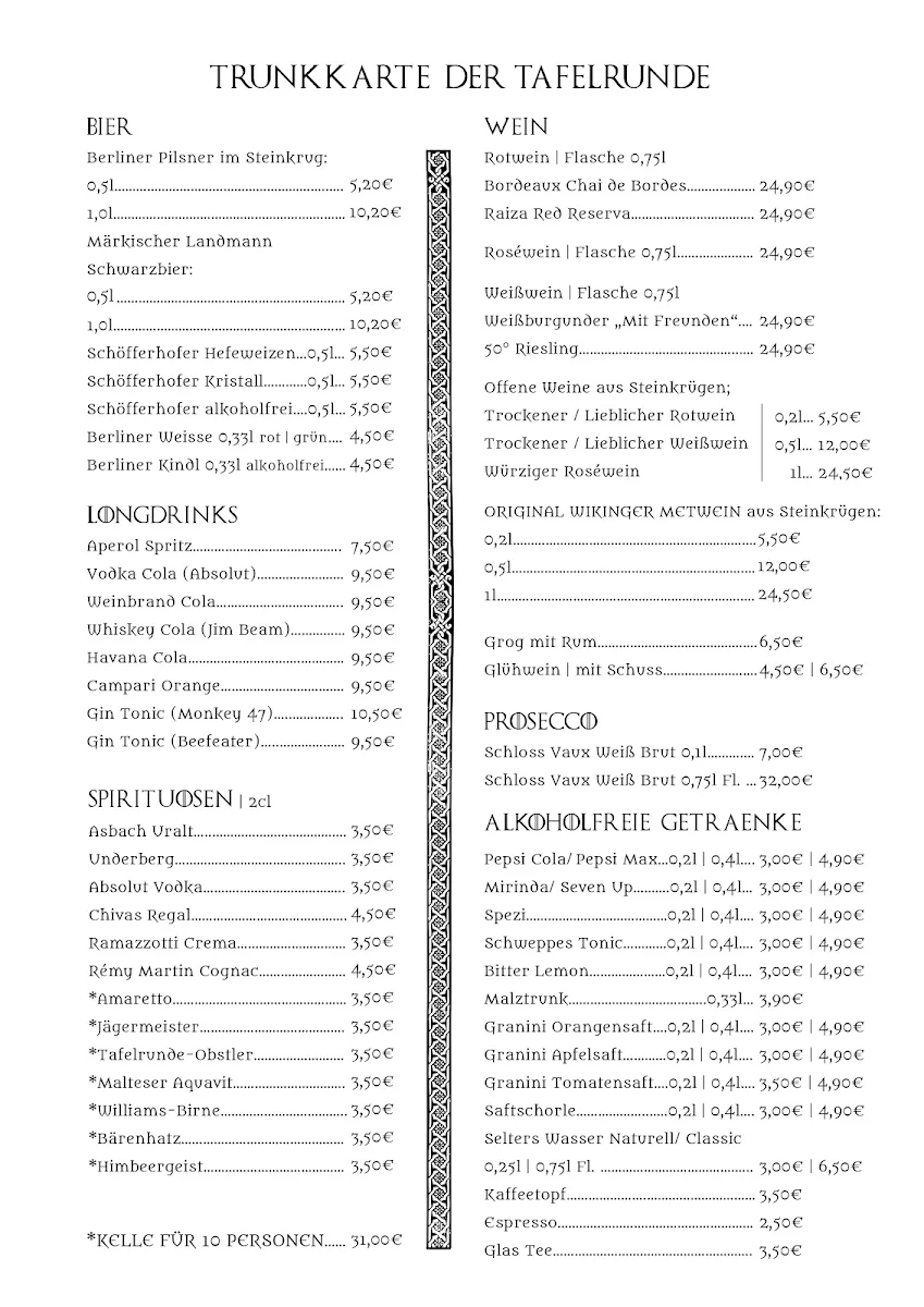 Speisekarte photo 3