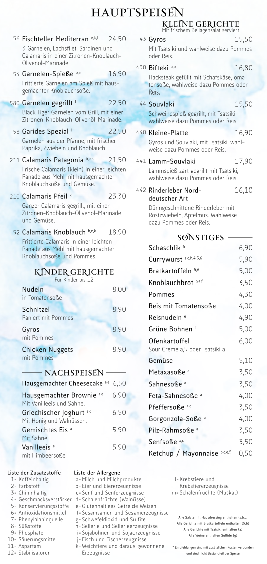 Speisekarte photo 1