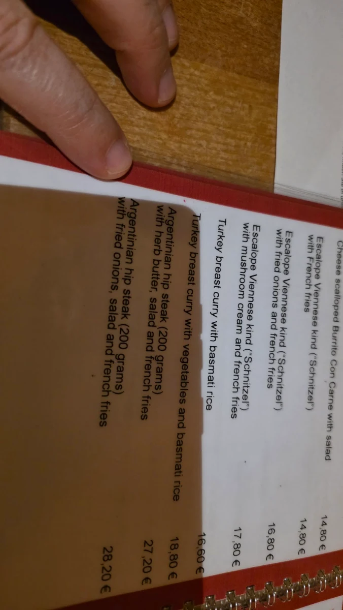 Speisekarte photo 10