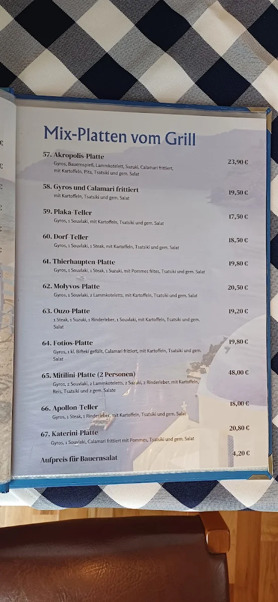 Speisekarte photo 4