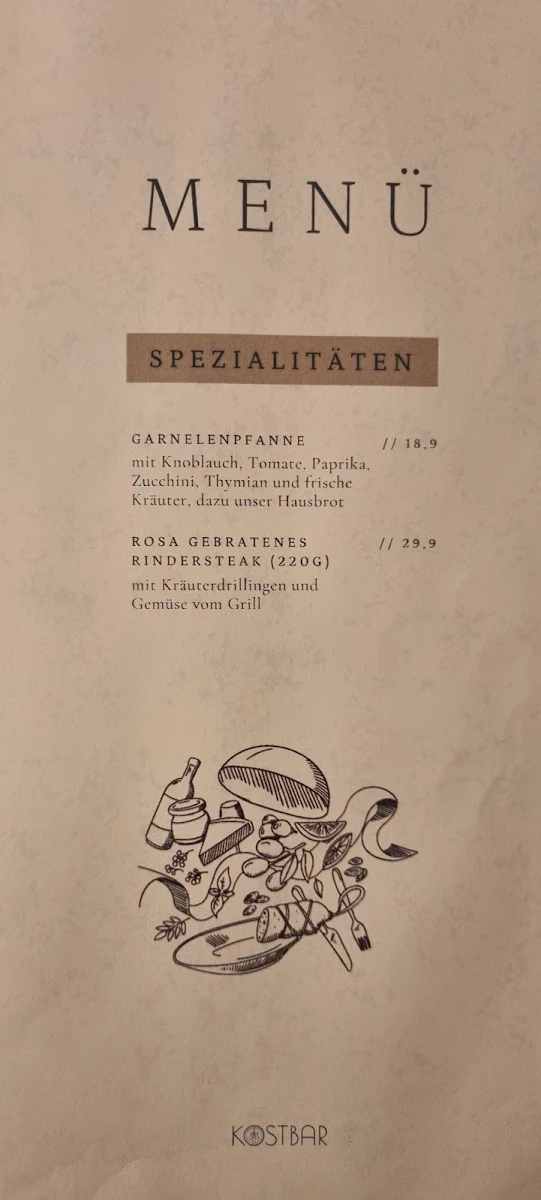 Speisekarte photo 2