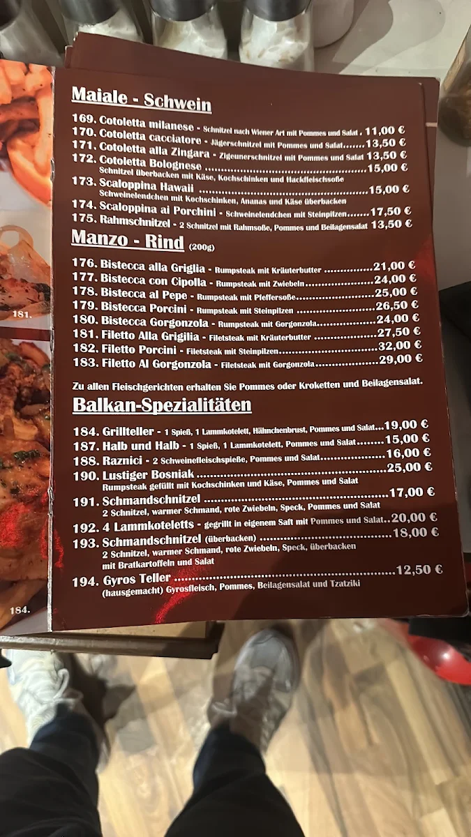 Speisekarte photo 1
