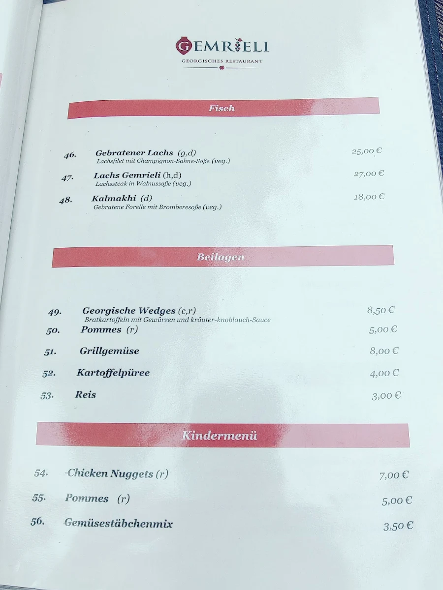 Speisekarte photo 6