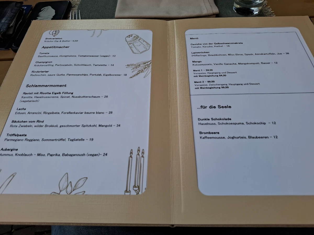 Speisekarte photo 1