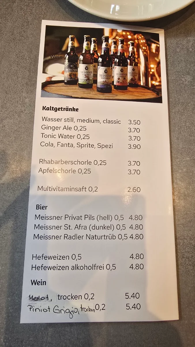 Speisekarte photo 1