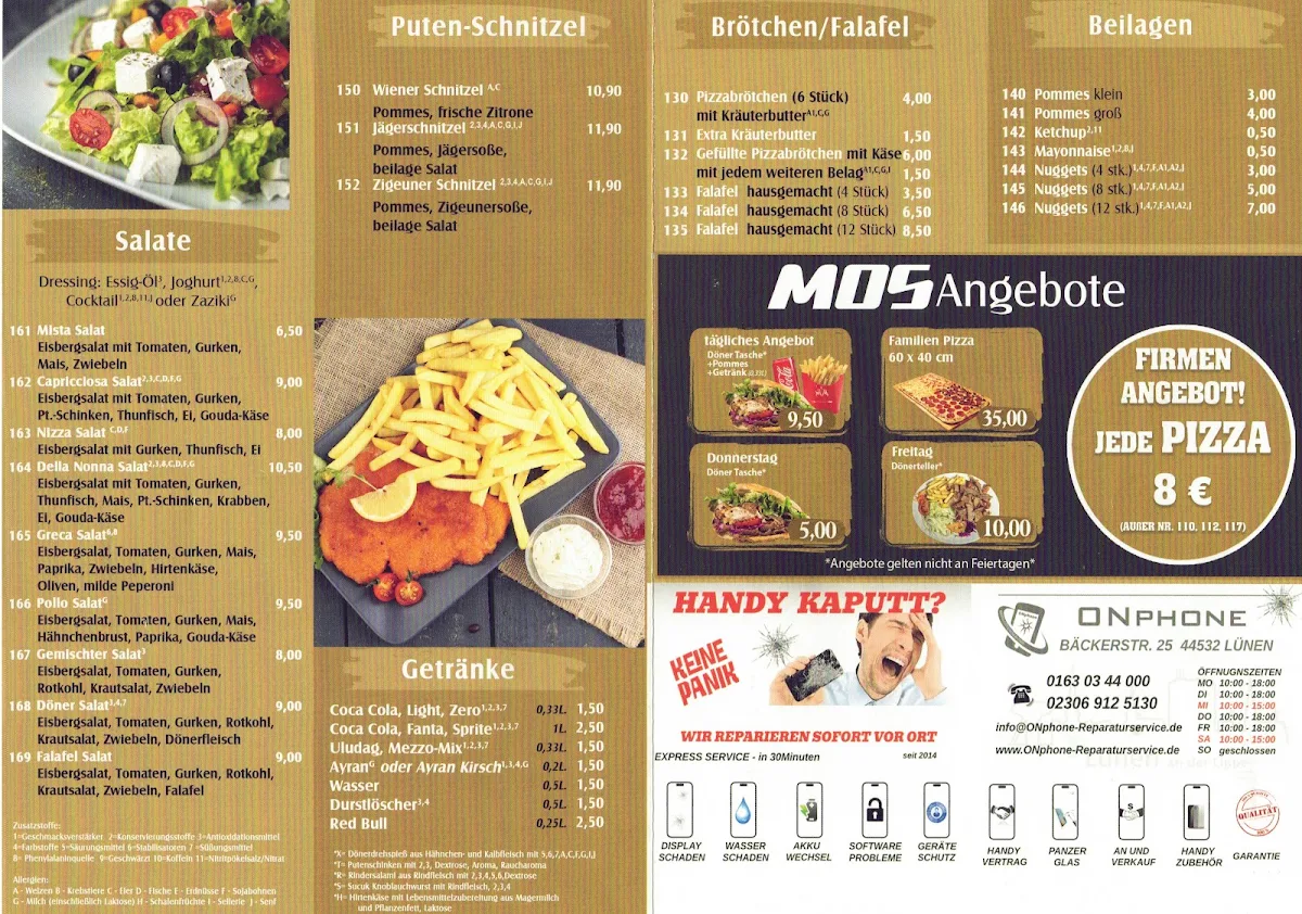 Speisekarte photo 1