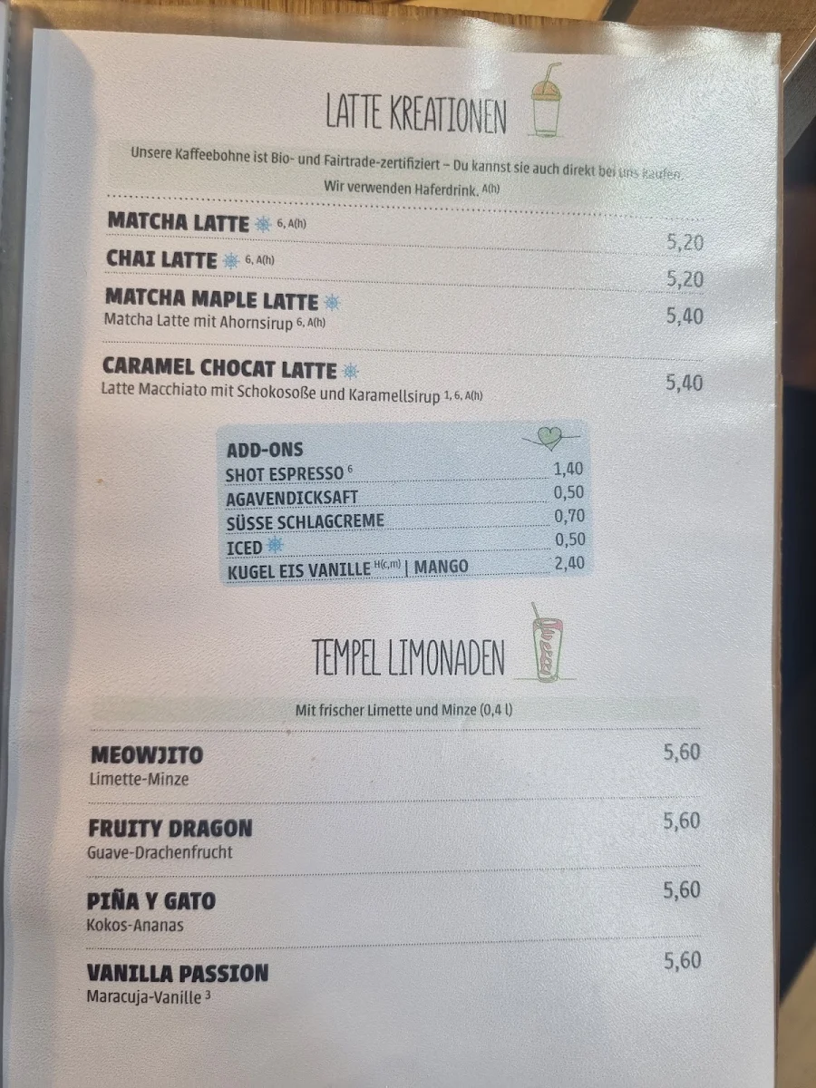 Speisekarte photo 9
