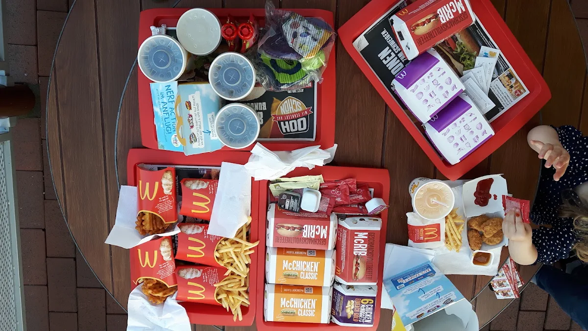 Speisekarte, McDonald's
