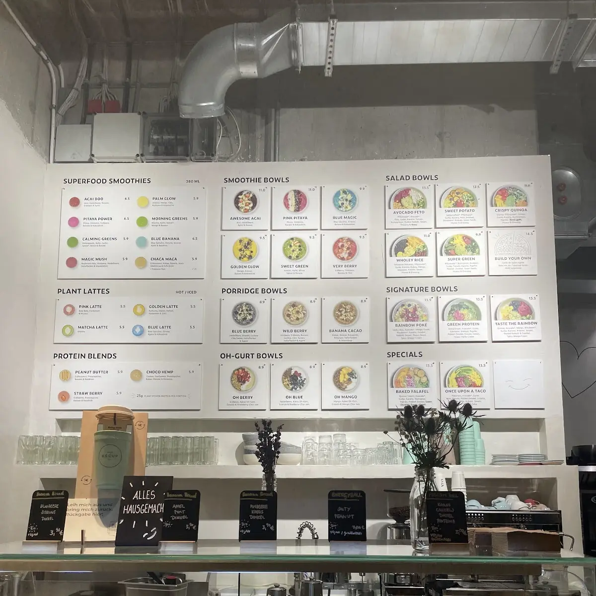 Atmosphäre, LALA Health Bar & Café