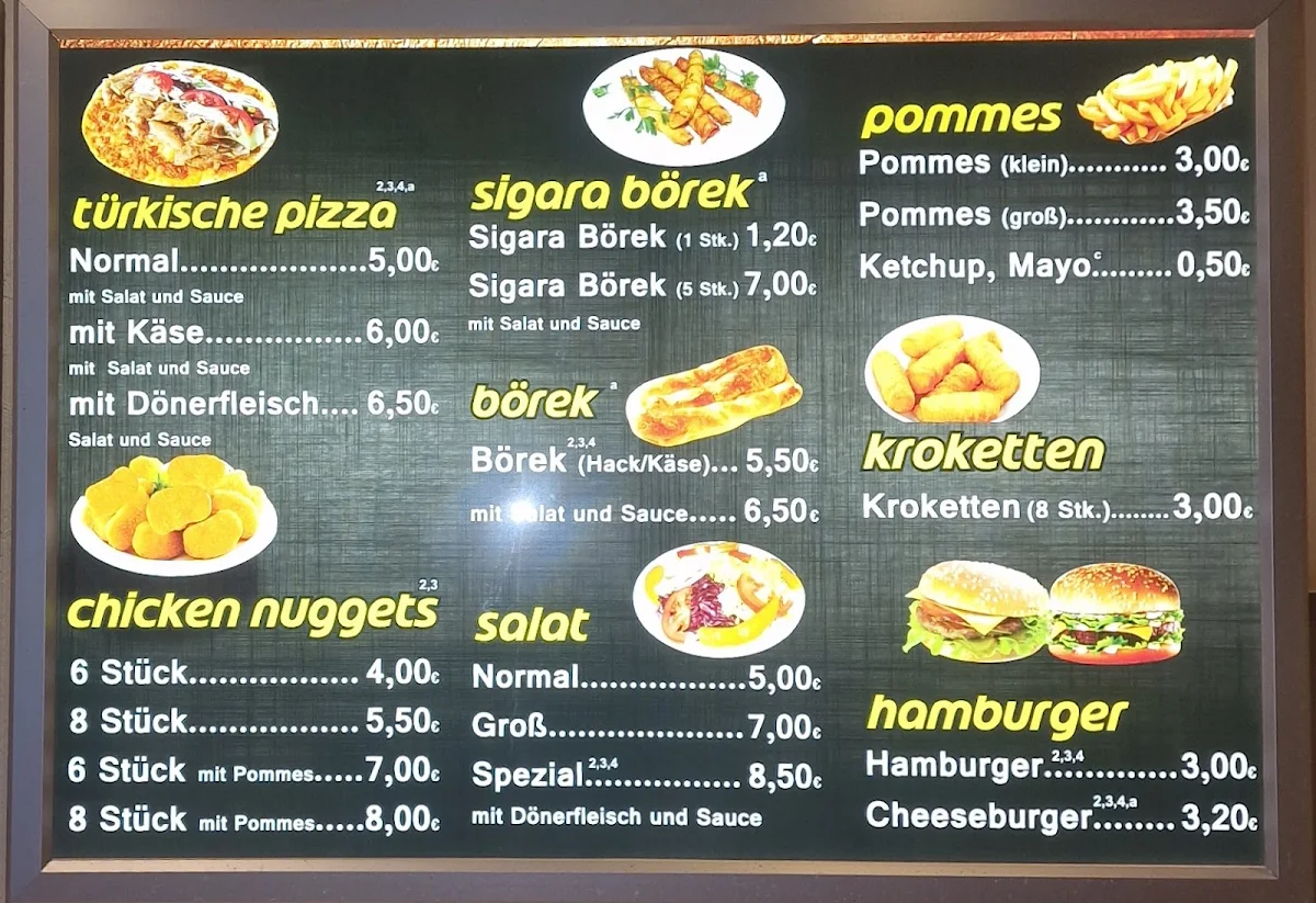 Speisekarte photo 3