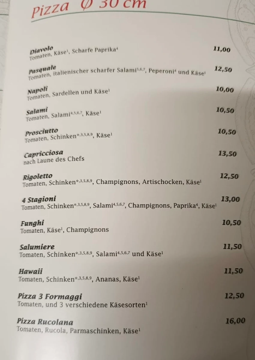 Speisekarte photo 3