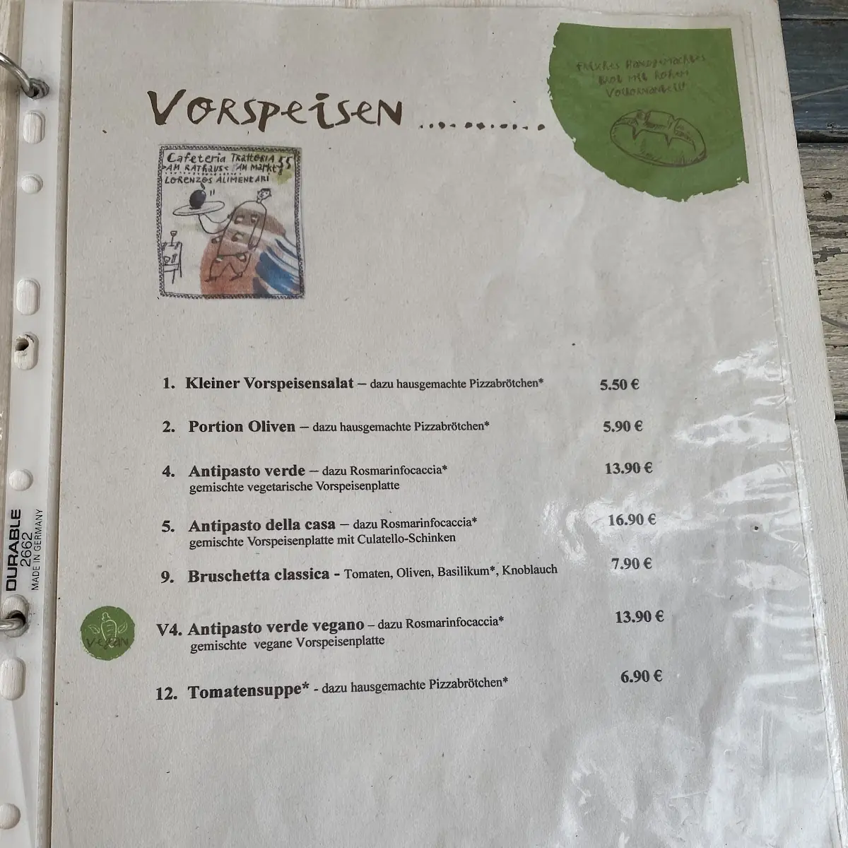 Speisekarte photo 1