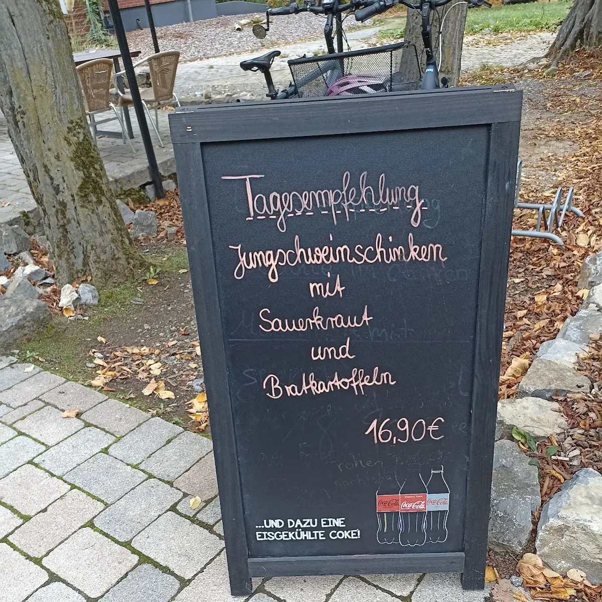 Speisekarte, Forsthaus Finkenborn Hameln