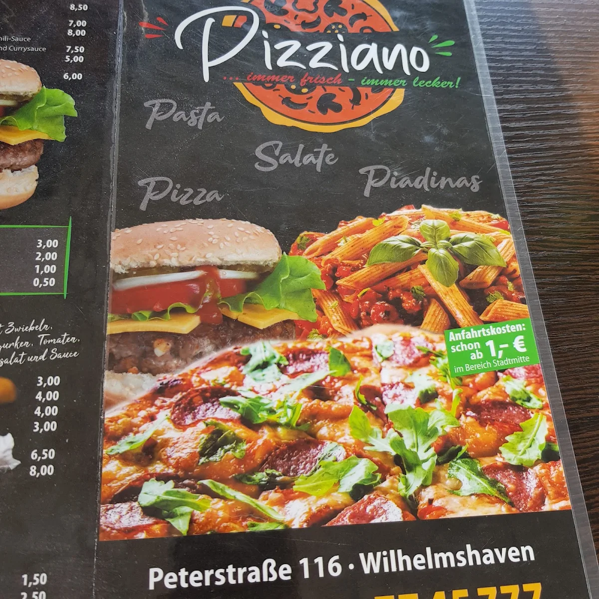 Speisekarte photo 1