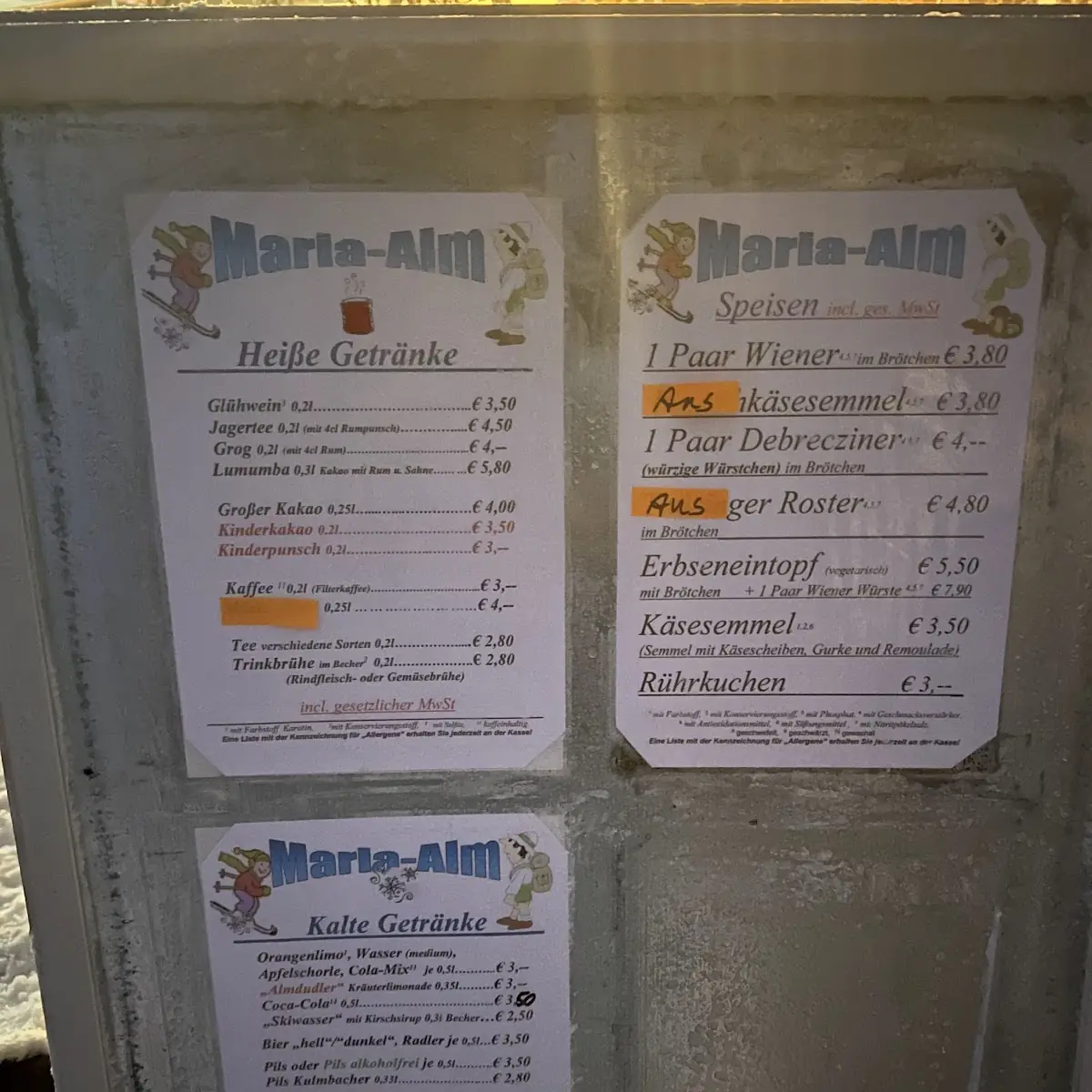 Speisekarte photo 1