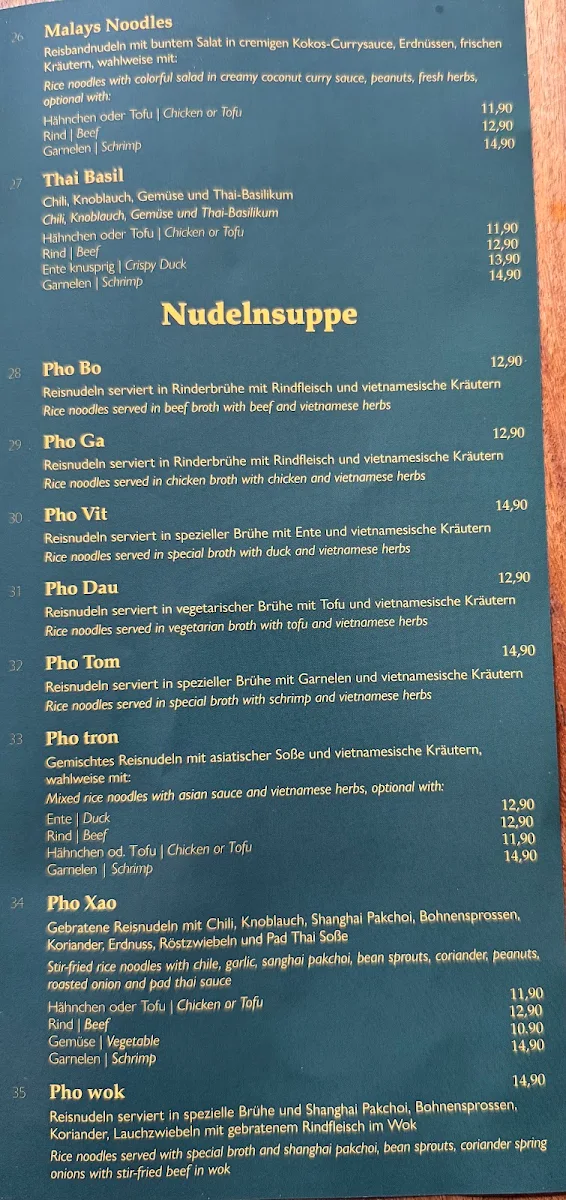 Speisekarte photo 3