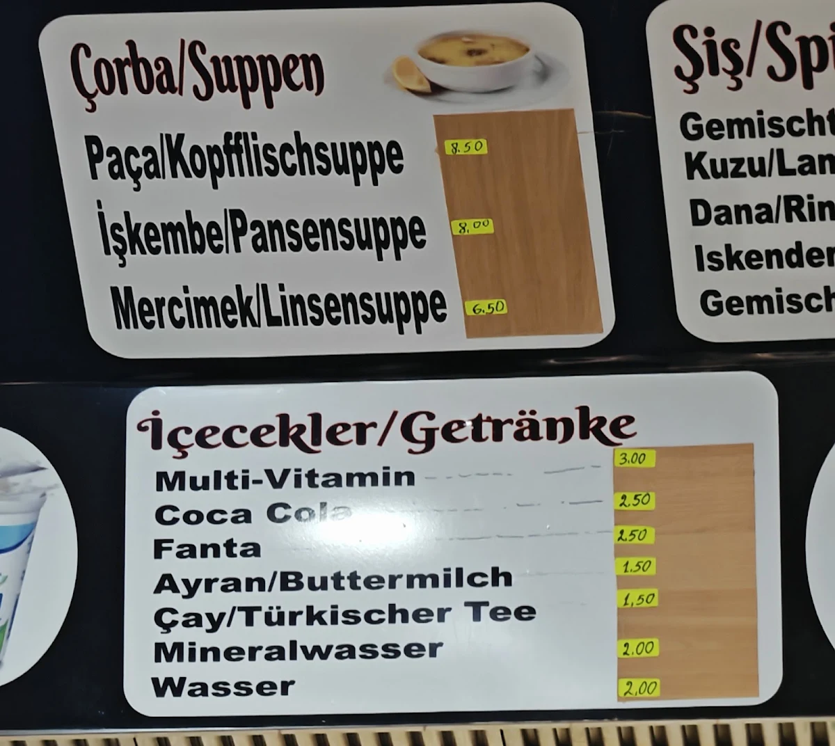Speisekarte photo 3