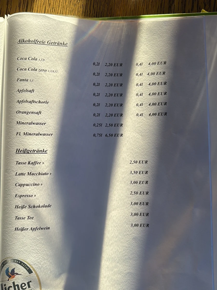 Speisekarte photo 4