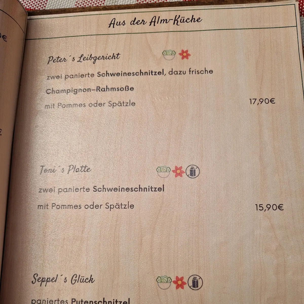 Speisekarte photo 2