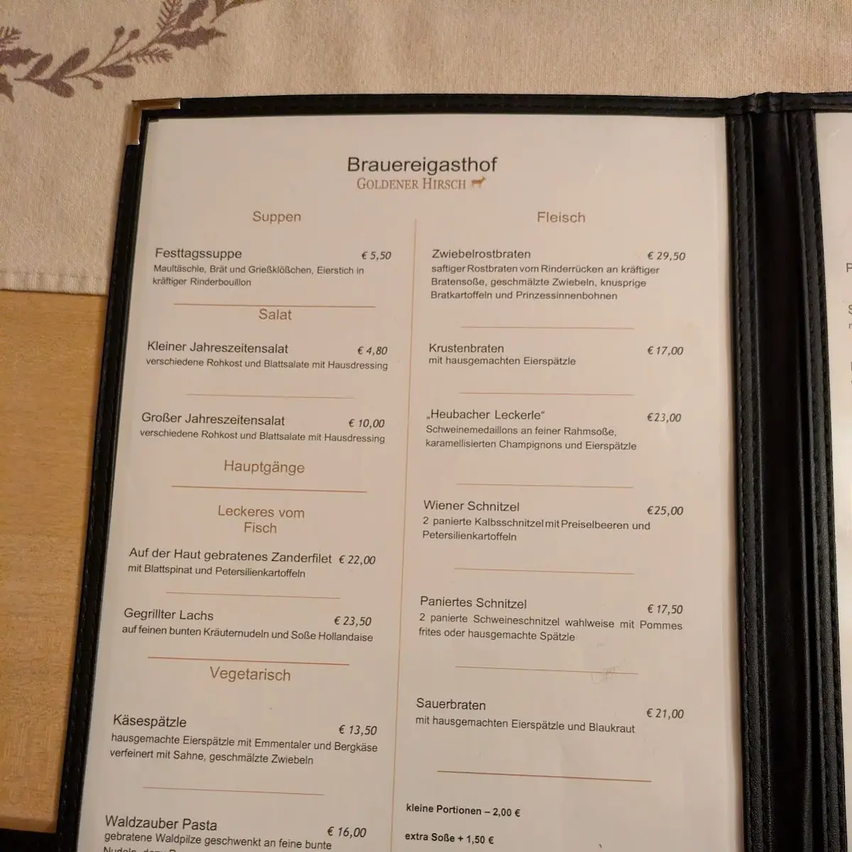 Speisekarte photo 3