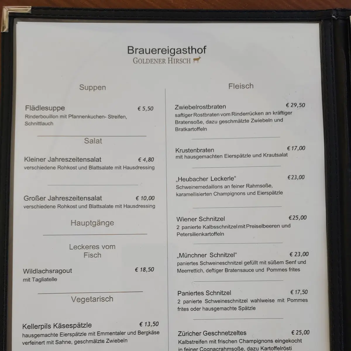 Speisekarte photo 4