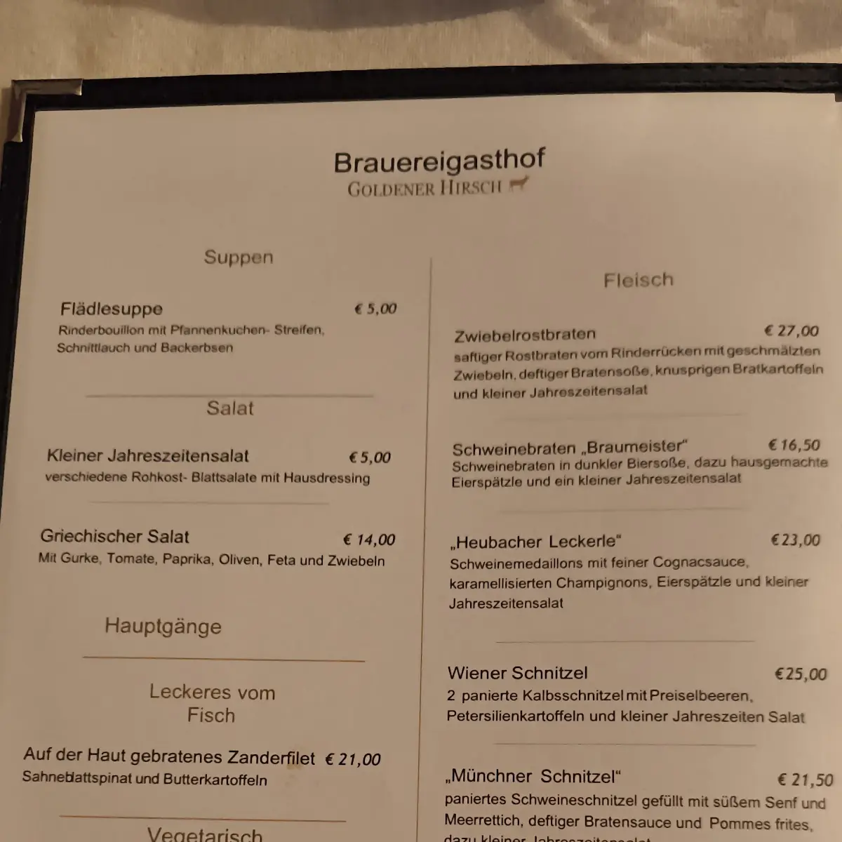 Speisekarte photo 5