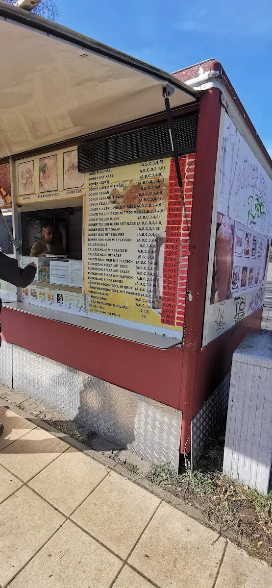 Speisekarte, SEFAS Döner Stand