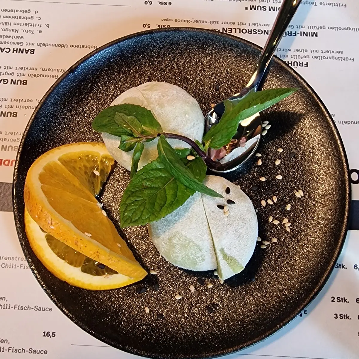Speisekarte, Kyoto Restaurant