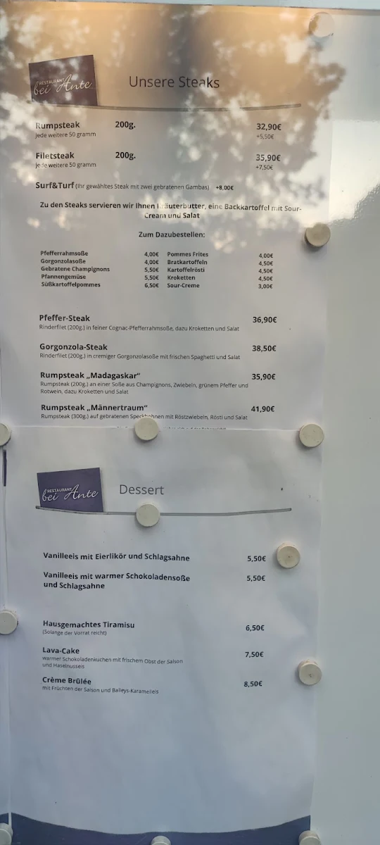 Speisekarte photo 2