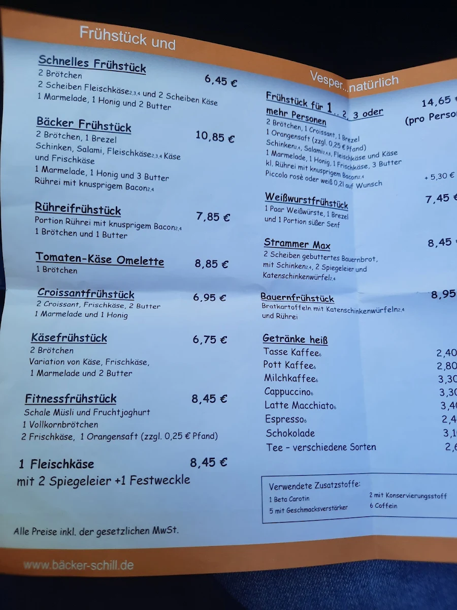 Speisekarte photo 2