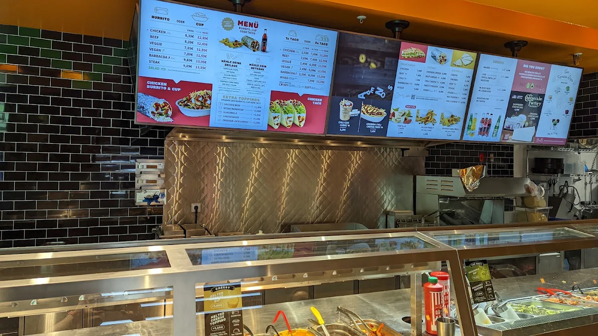 Speisekarte, chidoba Mexican Grill