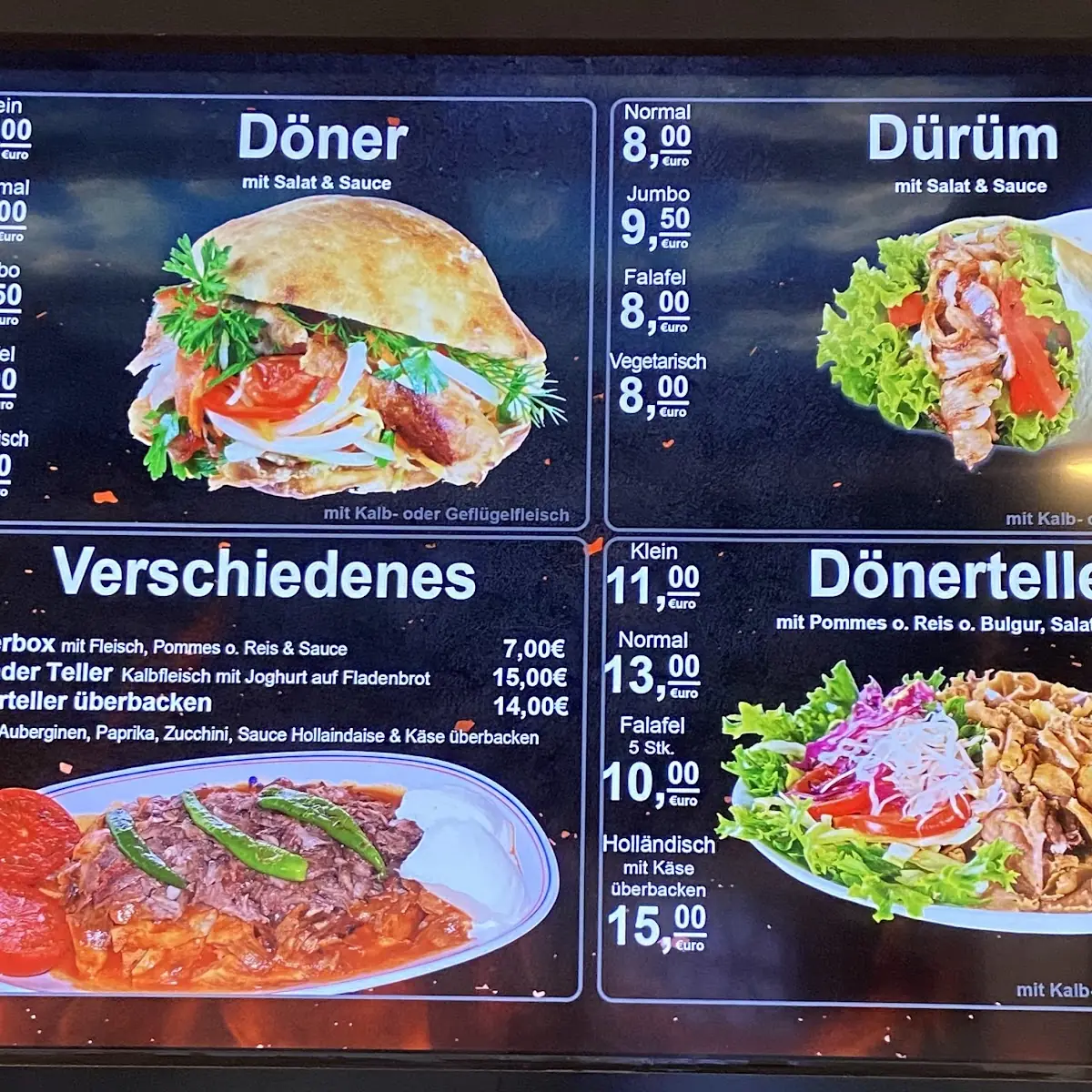 Speisekarte photo 1