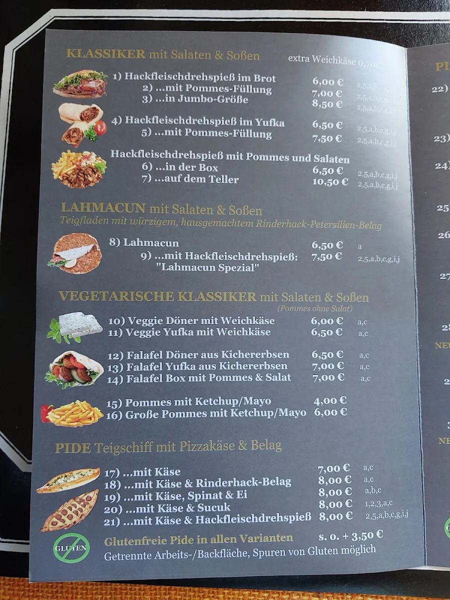 Speisekarte photo 3