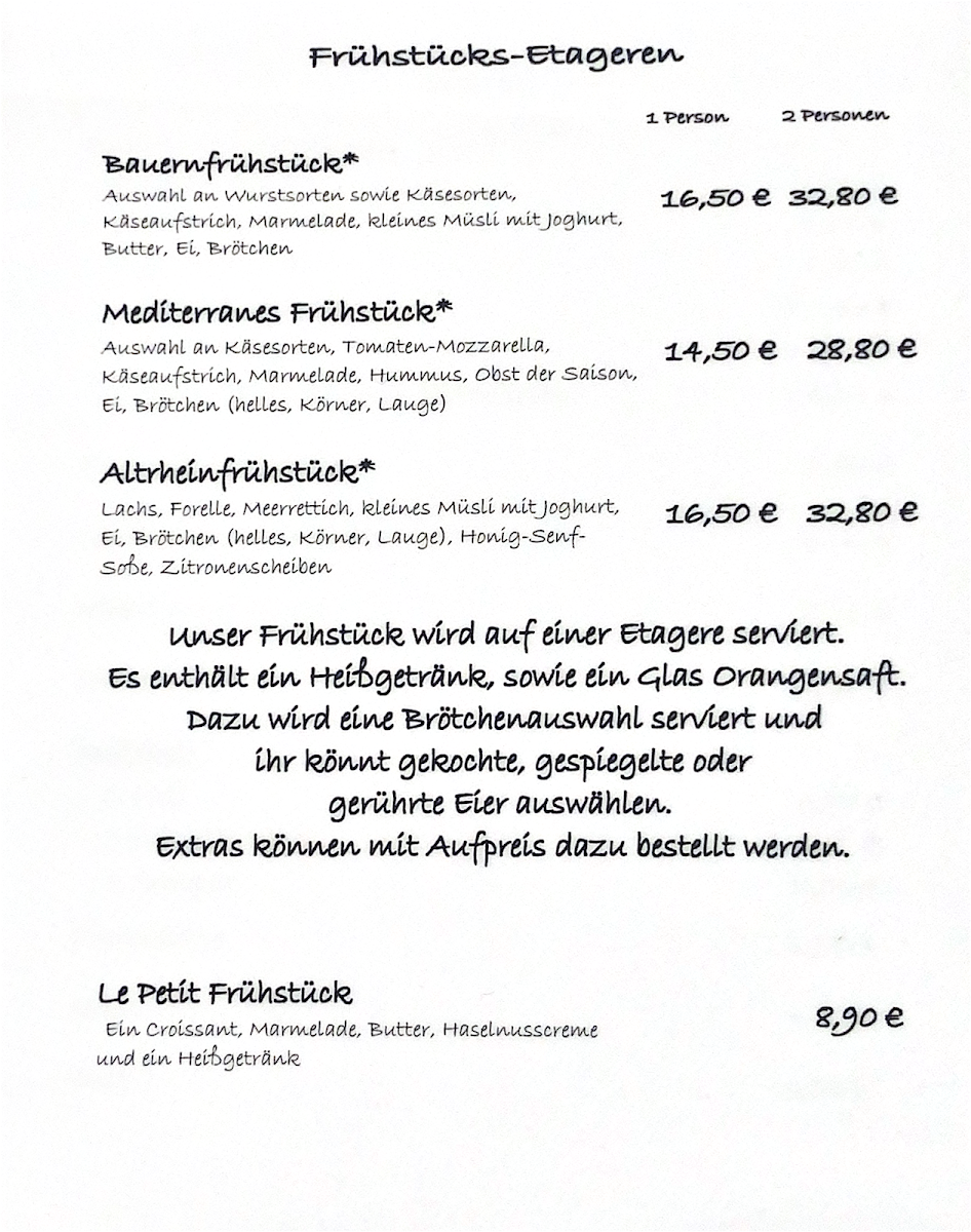 Speisekarte photo 2
