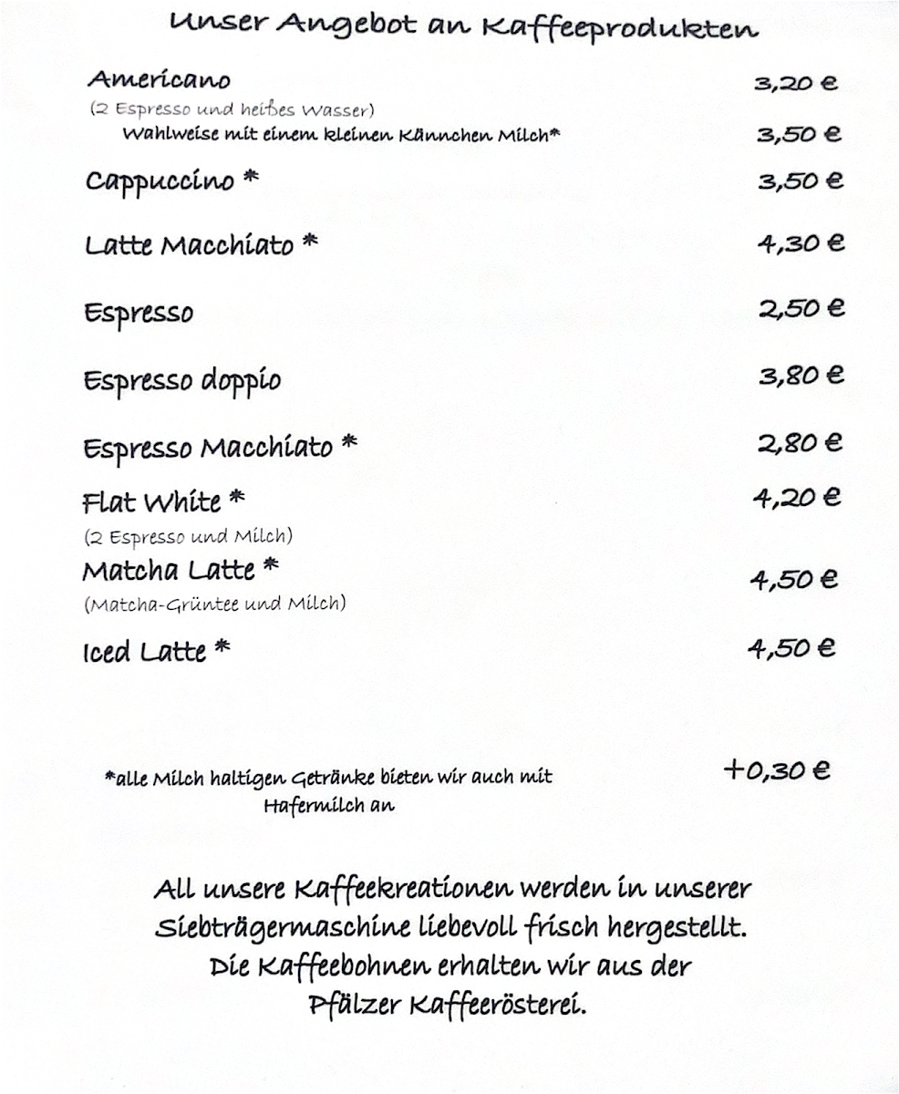 Speisekarte photo 3