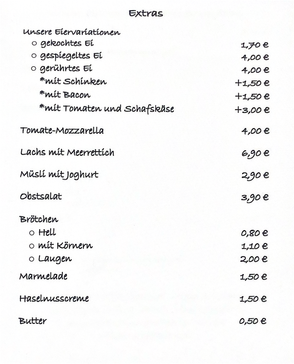 Speisekarte photo 4
