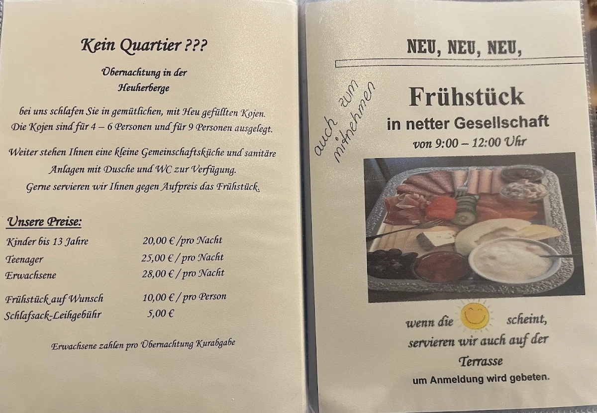 Speisekarte photo 1