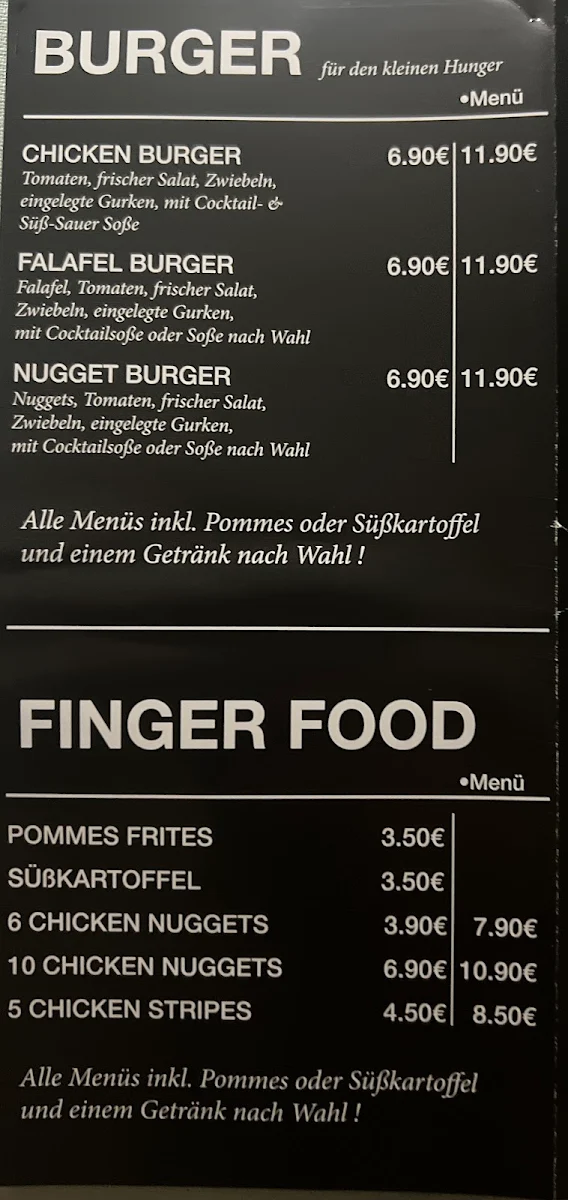 Speisekarte, VUR Burger🍔