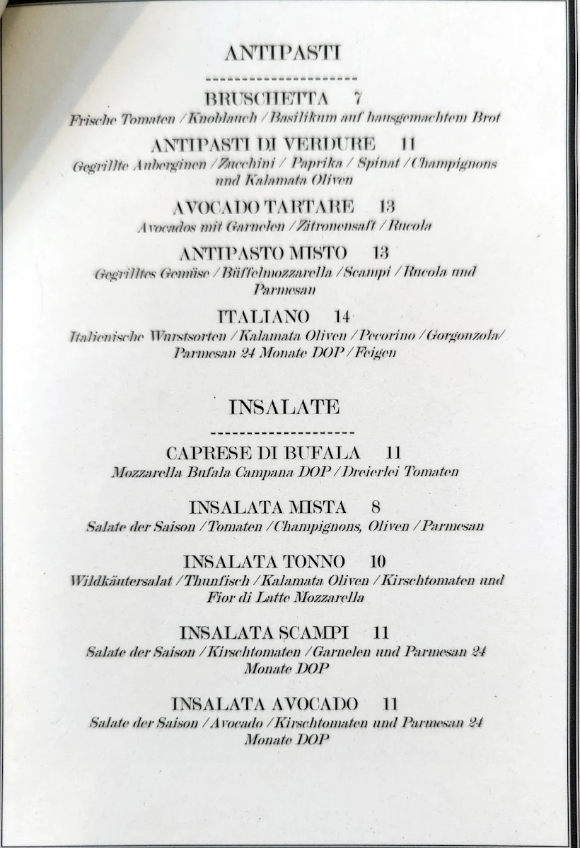 Speisekarte photo 3
