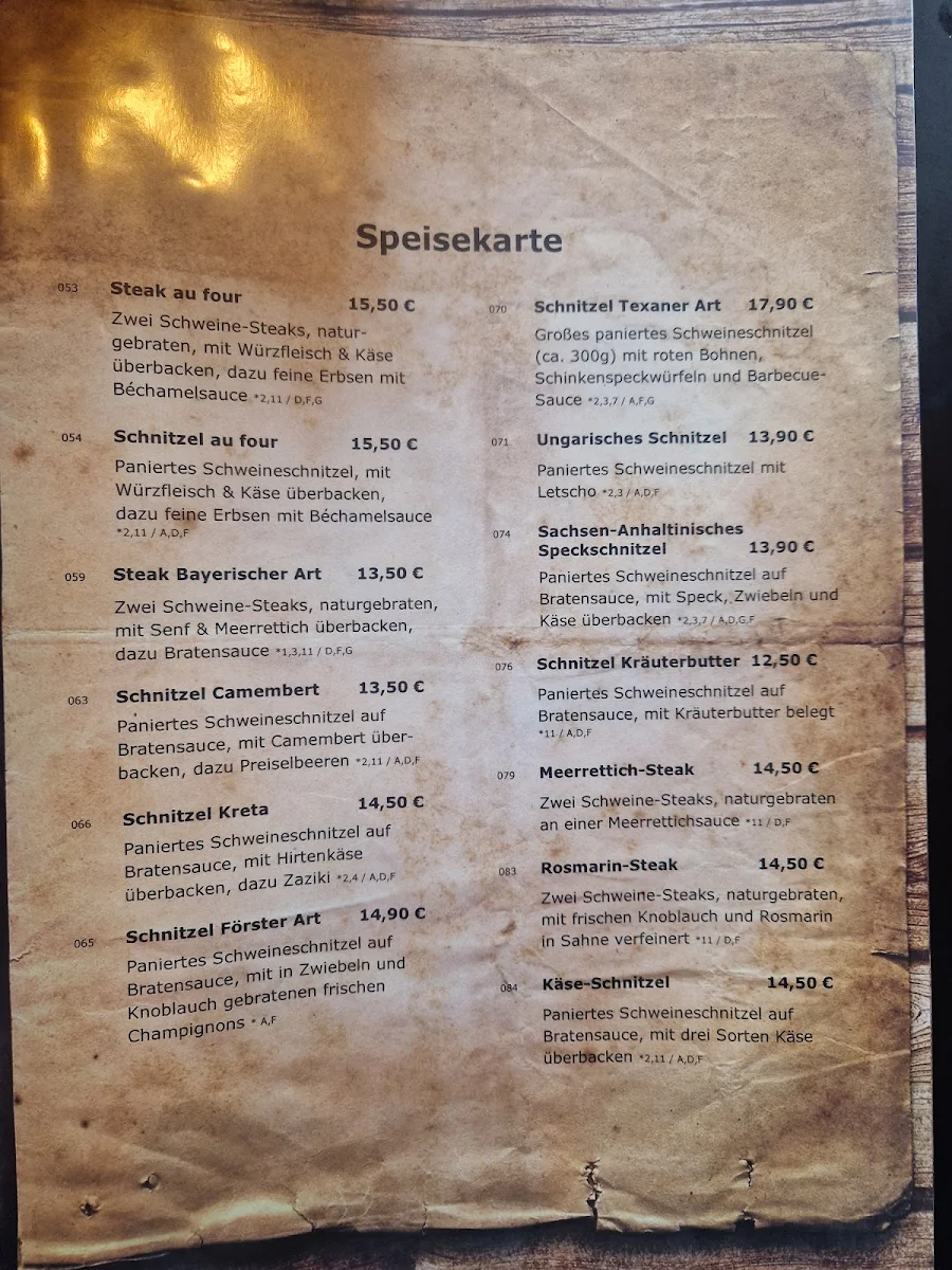 Speisekarte photo 4