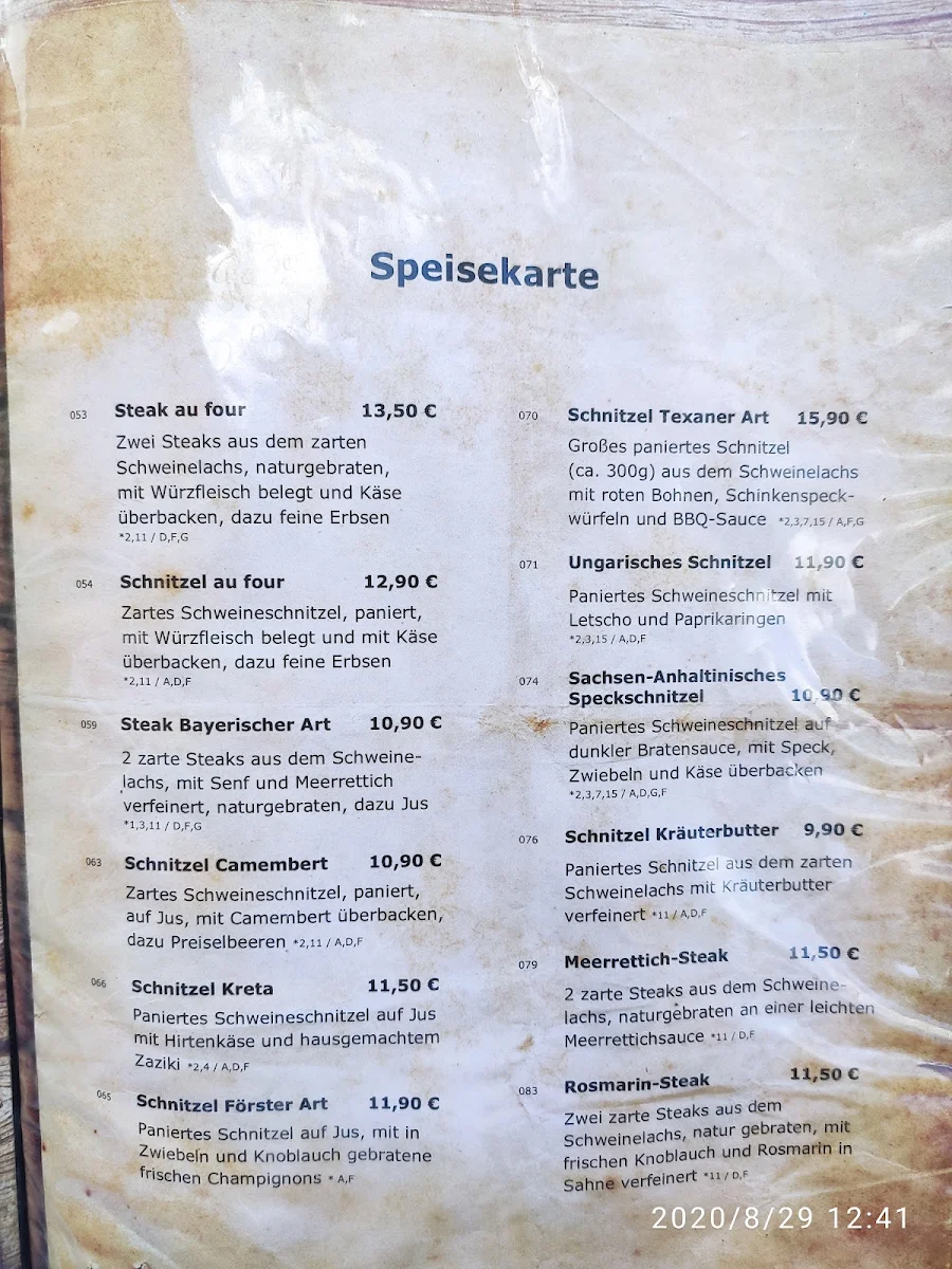 Speisekarte photo 6