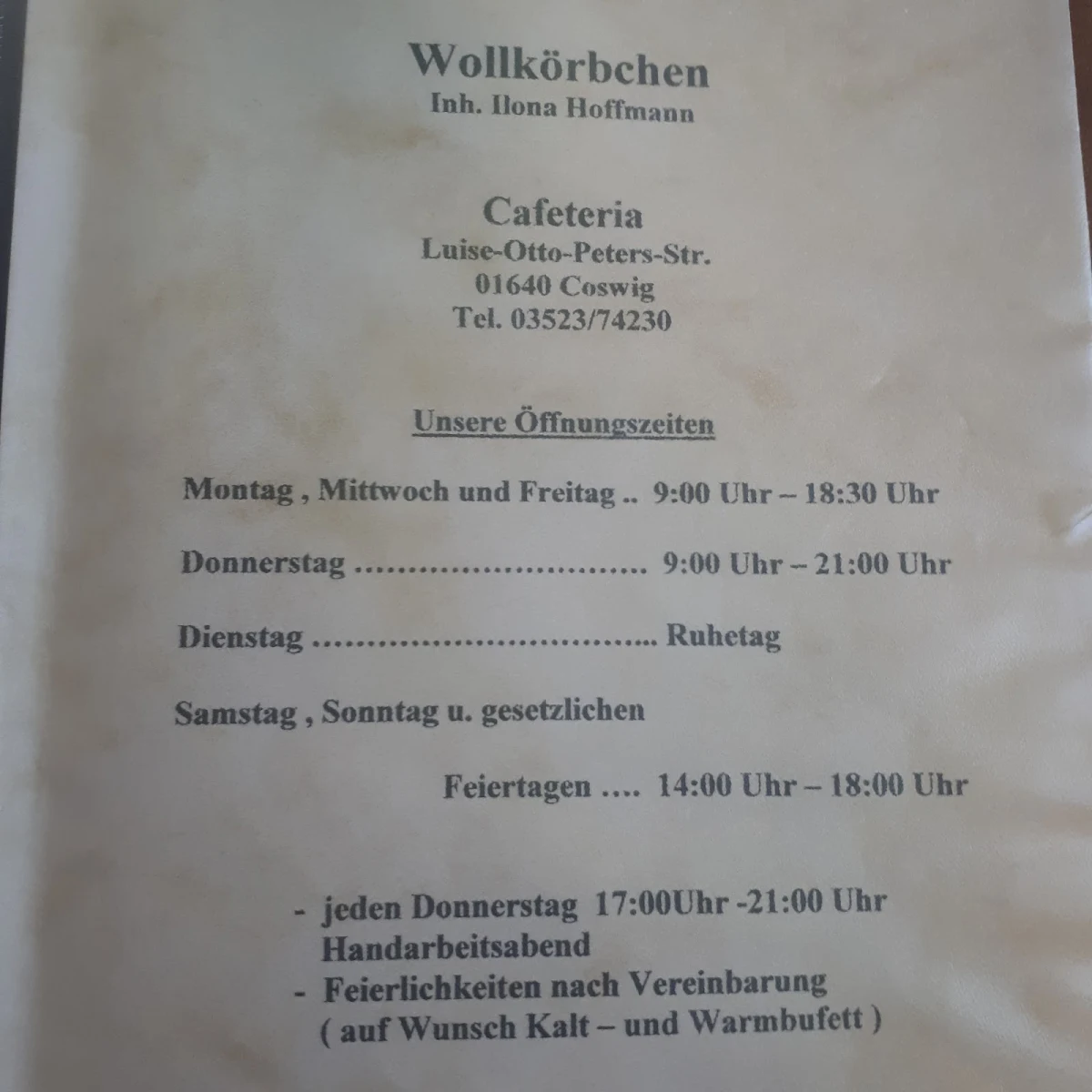 Speisekarte photo 1