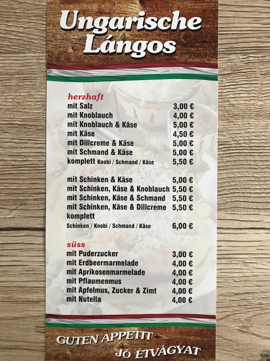 Speisekarte photo 2