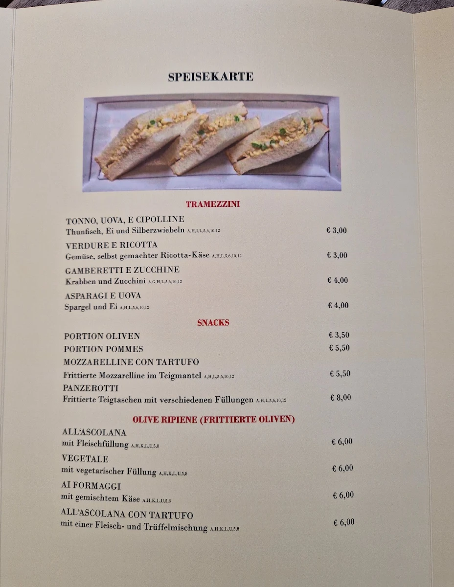 Speisekarte photo 2