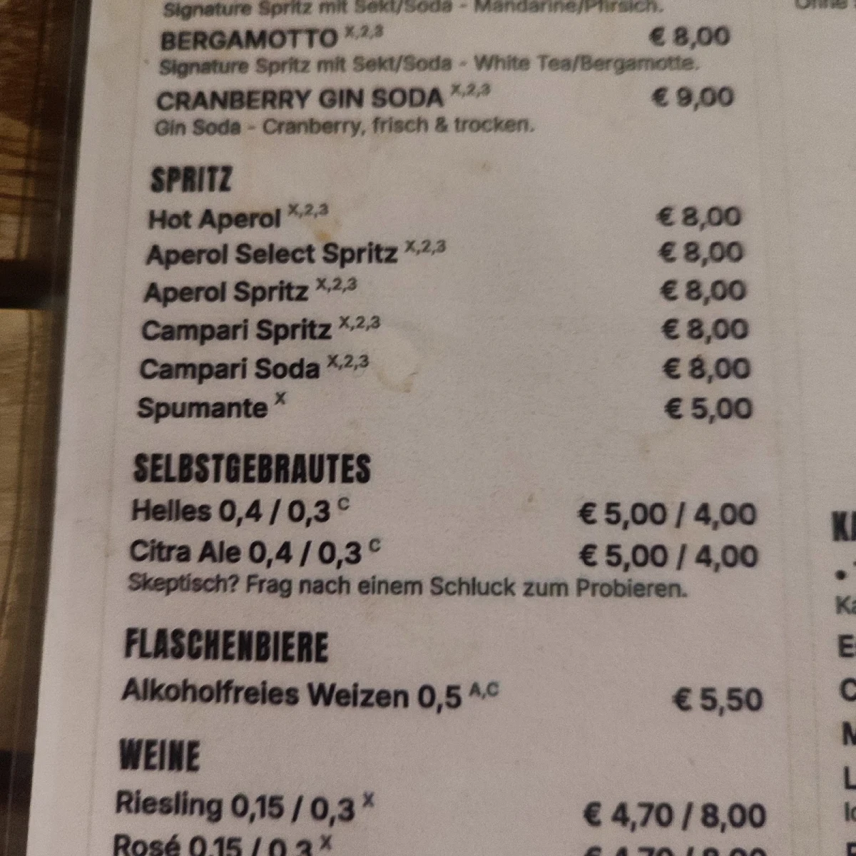 Speisekarte photo 6